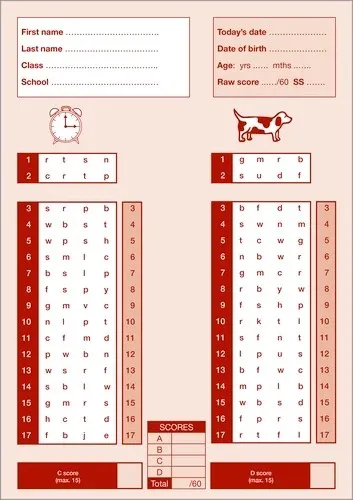 NEW NON-READING INTELLIGENCE TEST 1 PK10