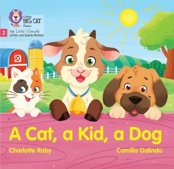 A CAT, A KID AND A DOG (BLENDING PRACTICE) (SET 3)-FICTION-PHASE 2