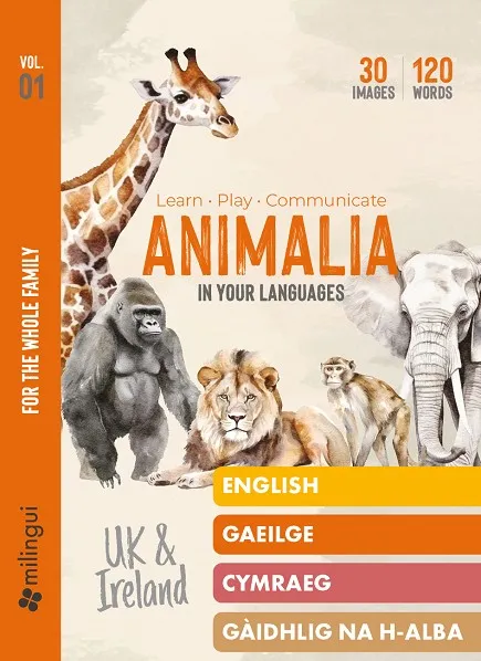VOCABULARY CARDS ANIMALIA (UK AND IRELAND)