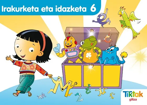 KOAD IRAKURKETA-IDAZKETA 6 MONTESSORI CUADERNO COM