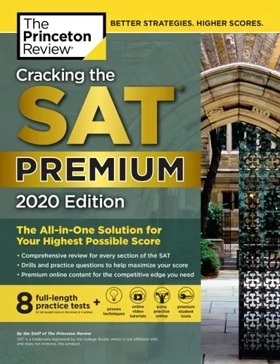 SAT CRACKING THE, PREMIUM EDITION WITH 8 PRACTICE T