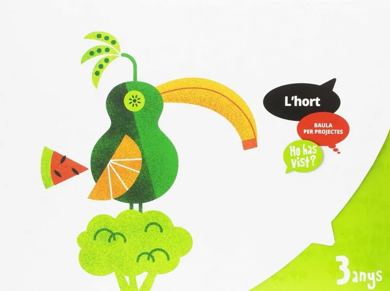Carpeta de l'alumne L'hort 3 anys - Ho has vist? - Infantil