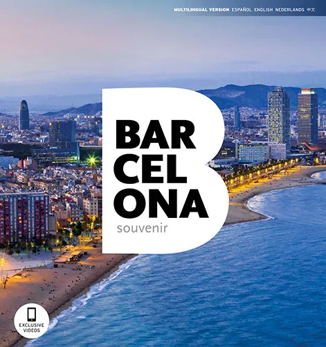 BARCELONA SOUVENIR (ESPAÑOL/INGLES/HOLANDES)