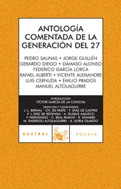 Antología comentada de la generación del 27
