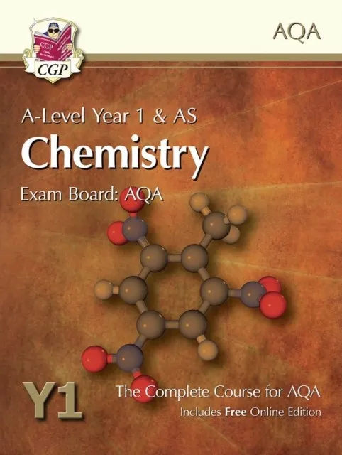 A-LEVEL CHEMISTRY FOR AQA: YEAR 1 & AS STUDENT BOOK WITH ONLINE EDITION
