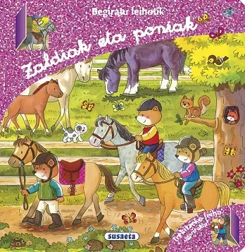 Zaldiak eta poniak