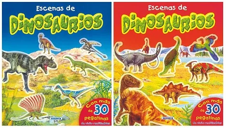 Escenas de dinosaurios
