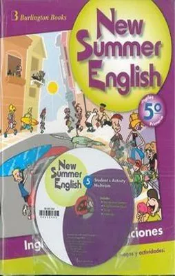 NEW SUMMER ENGLISH PRIM 5 SB+CD SPANISH