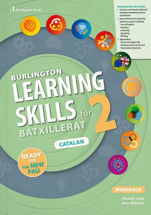 BURLINGTON LEARNING SKILLS FOR BACHILLERATO 2 WORKBOOK CATALAN