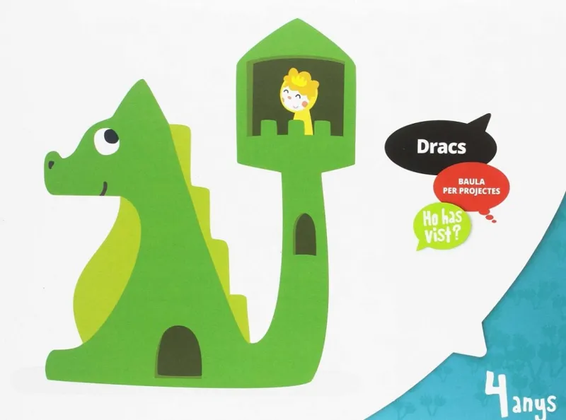 Carpeta de l'alumne Dracs 4 anys - Ho has vist? - Infantil