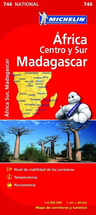 Mapa National África Centro-Sur, Madagascar