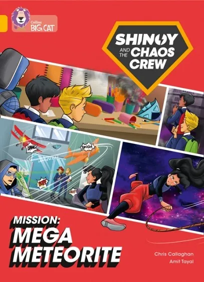 SHINOY AND THE CHAOS CREW - MISSION: MEGA METEORITE (GRAPHIC NOVEL) -FICTION-GOLD - BAND 9