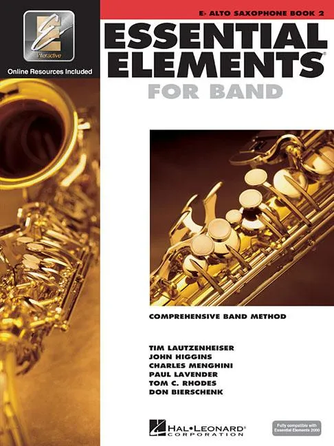 ESSENTIAL ELEMENTS FOR BAND - BOOK 2 WITH EEI: EB ALTO SAXOPHONE (ESSENTIAL ELEMENTS 2000 COMPREHENSIVE BAND METHOD #02)
