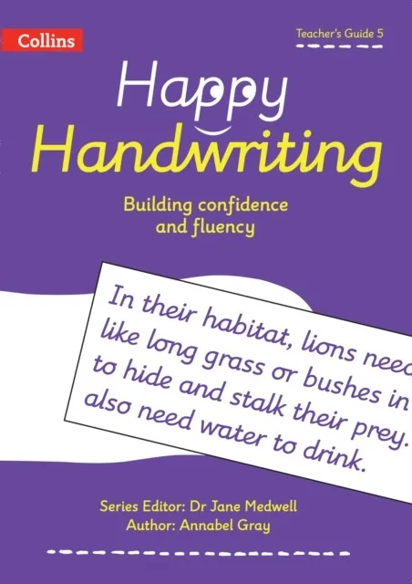HAPPY HANDWRITING — TEACHER'S GUIDE 5