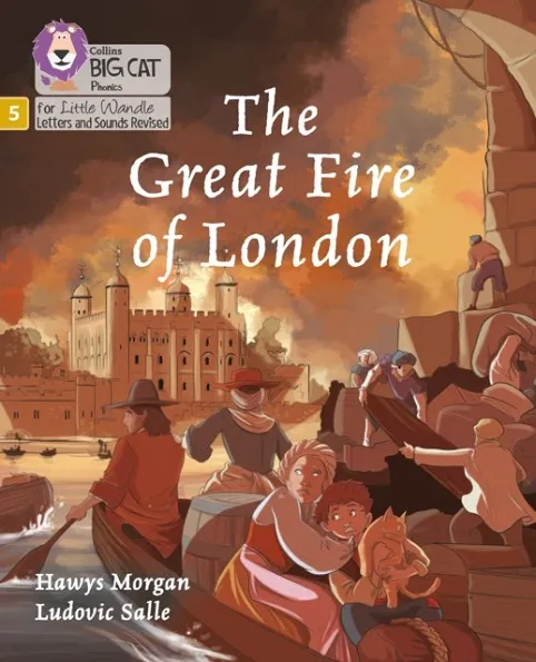 THE GREAT FIRE OF LONDON (SET 5)-NON-FICTION PHASE 5