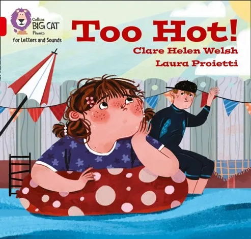 TOO HOT! (SET 4)-FICTION-RED - BAND 2B