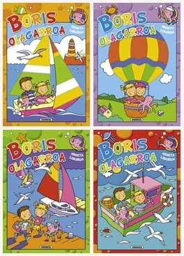 Boris olagarroa, ariketa liburua (4 titulu)