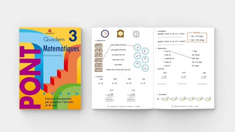 PONT, MATEMÀTIQUES, 3 EDUCACIÓ PRIMÀRIA