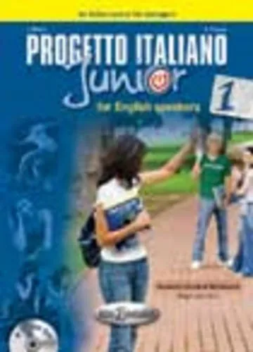PROGETTO ITALIANO JUNIOR 1 FOR ENGLISH SPEAKERS LIBRO + AUDIO + VIDEO - PP. 176