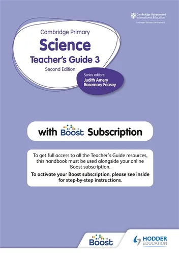 CAMBRIDGE PRIMARY SCIENCE TEACHER'S GUIDE STAGE 3 WITH BOOST SUBSCRIPTION