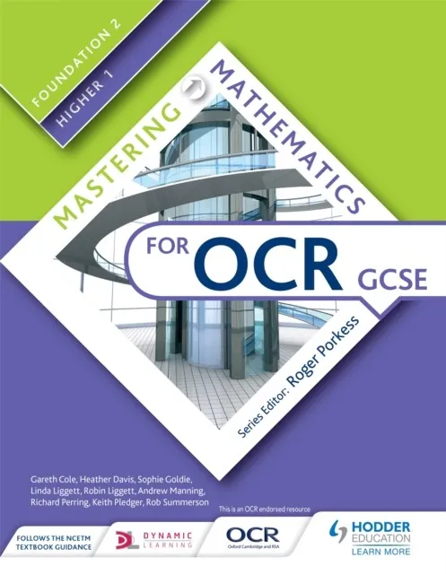 MASTERING MATHEMATICS FOR OCR GCSE: FOUNDATION 2/HIGHER 1