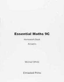 ESSENTIAL MATHS HOMEWORK 9C ANSWERS