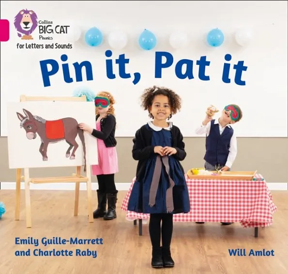 PIN IT, PAT IT (SET 2)-NON-FICTION-PINK - BAND 1A