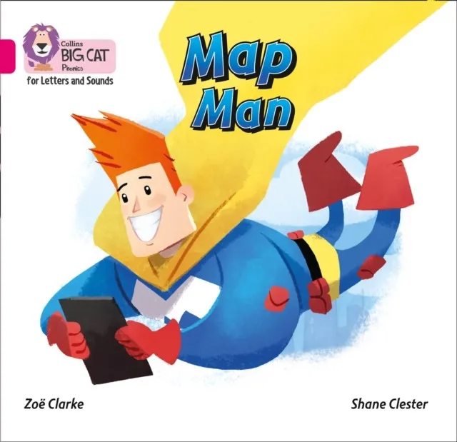 MAP MAN (SET 1)-FICTION-PINK - BAND 1A