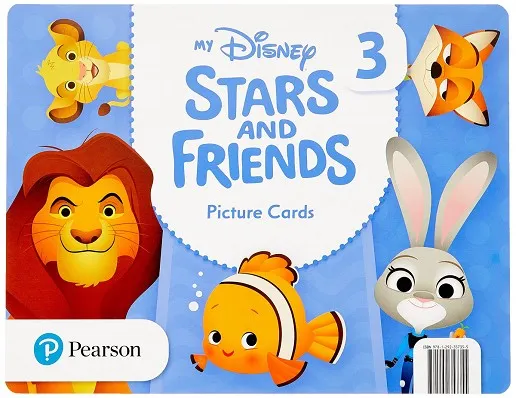 MY DISNEY STARS AND FRIENDS 3 FLASHCARDS