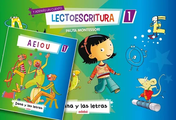 LECTOESCRITURA 1 MONTESSORI (CAS) CUADERNO COMPLEM