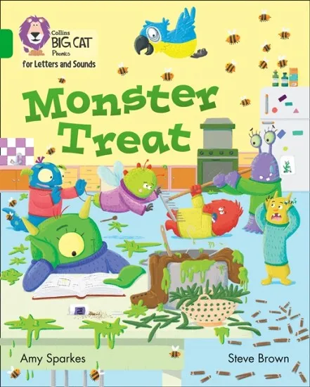 MONSTER TREAT (SET 1)-FICTION-GREEN - BAND 5