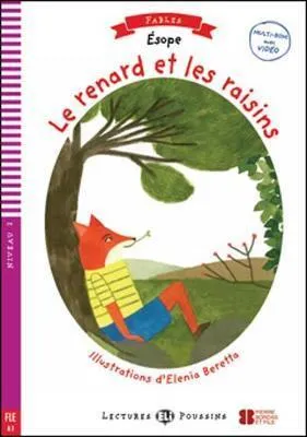 LE RENARD ET LE RAISIN + CDROM