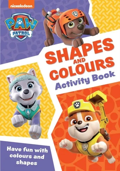 PAW PATROL SHAPES AND COLOURS ACTIVITY BOOK