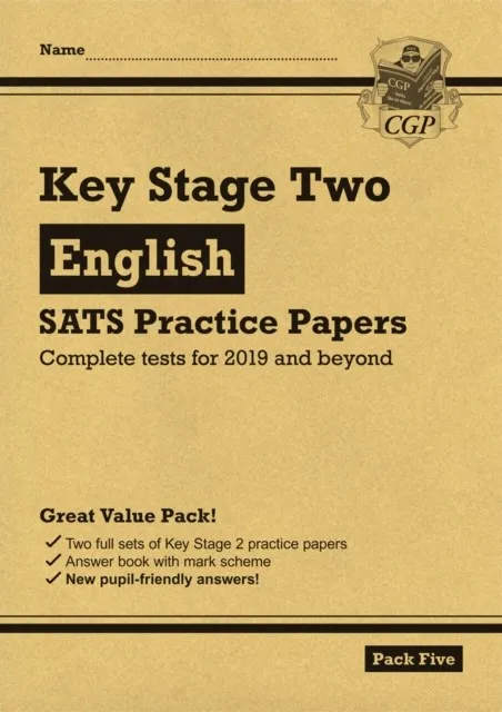 KS2 ENGLISH SATS PRACTICE PAPERS: PACK 5 - FOR THE 2024 TESTS (WITH FREE ONLINE EXTRAS)