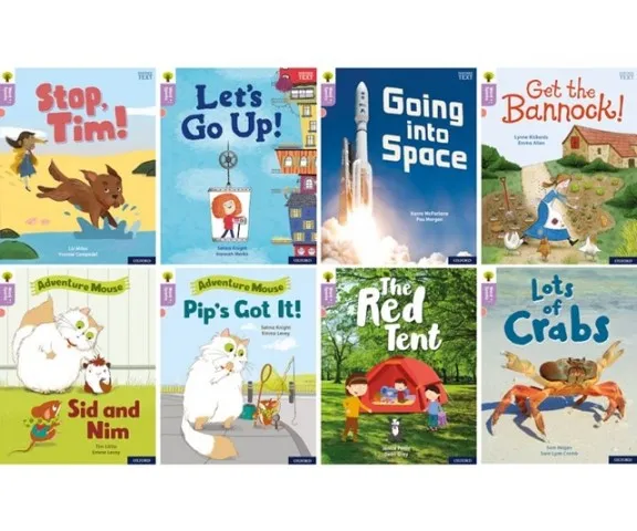 OXFORD READING TREE WORD SPARKS: LEVEL 1+: MIXED PACK OF 8