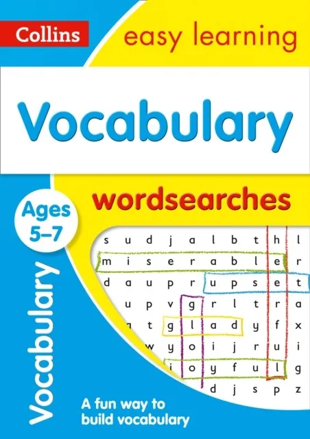 WORD SEARCHES VOCABULARY AGES 5-7*DIGITAL*