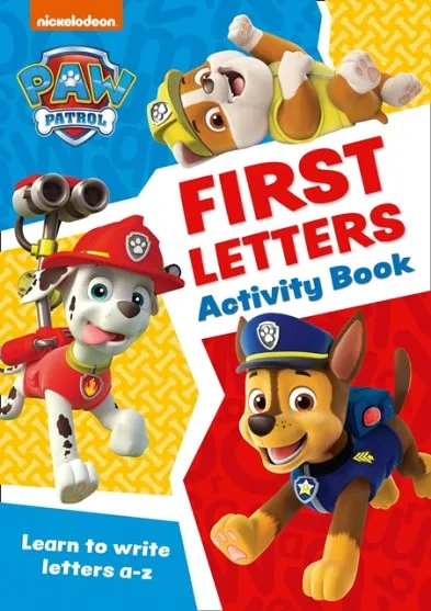 PAW PATROL FIRST LETTERS ACTIVITY BOOK