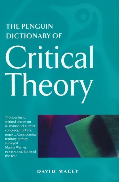 PENGUIN DICTIONARY OF CRITICAL THEORY