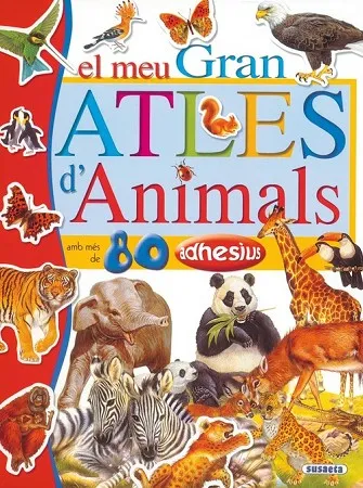 El meu gran atles d'animals amb adhesìus