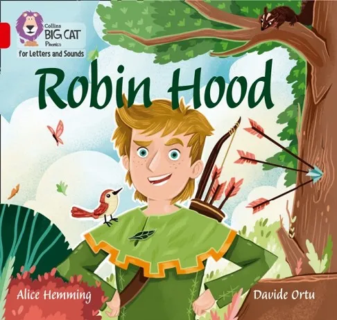 ROBIN HOOD (SET 2)-FICTION-RED - BAND 2B