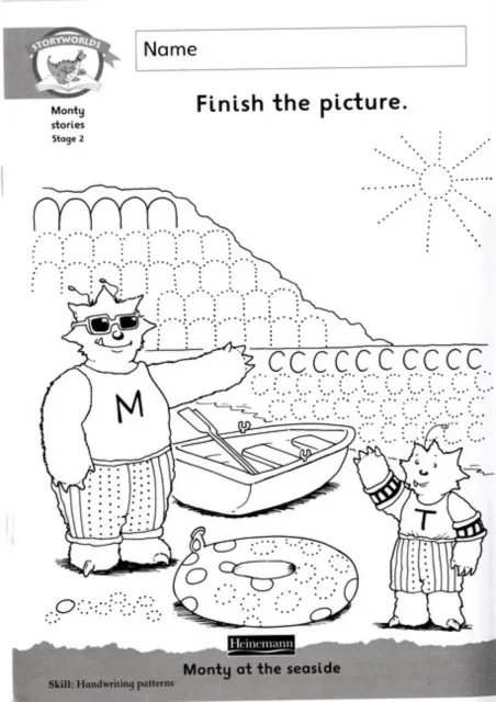 STORYWORLDS RECEPTION/P1 STAGE 2, FANTASY WORLD, WORKBOOK (8 PACK)
