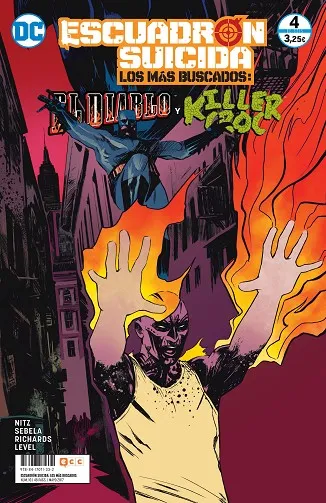 Escuadrón Suicida: El Diablo/Killer Croc — Los más buscados núm. 10/ 4