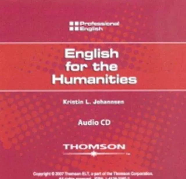 PROFESSIONAL ENGLISH: ENGLISH FOR HUMANITIES AUDIO CD(X1)