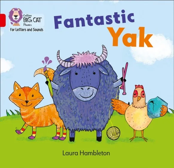 FANTASTIC YAK (SET 1)-FICTION-RED - BAND 2A