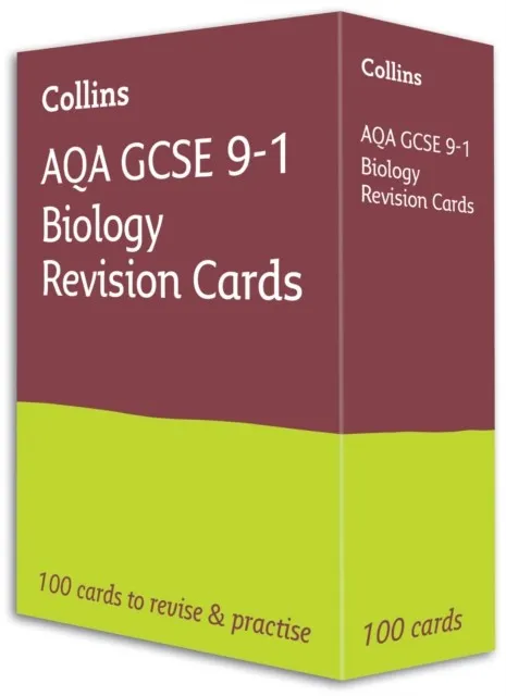 AQA GCSE 9-1 BIOLOGY REVISION CARDS