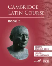 CAMBRIDGE LATIN COURSE STUDENT BOOK 1 - DIGITAL VERSION - MEDIUM CLASS LICENCE (1 YEAR ACCESS) 5TH EDITION-DIGITAL