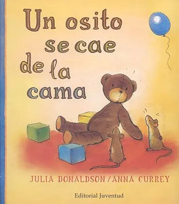 Un osito se cae de la cama