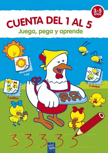 Cuenta del 1 al 5