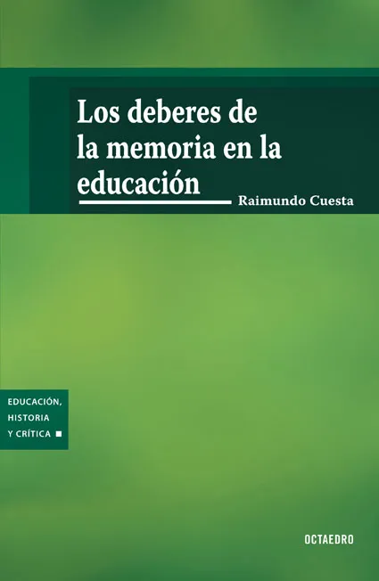 Los deberes de la memoria en la educación