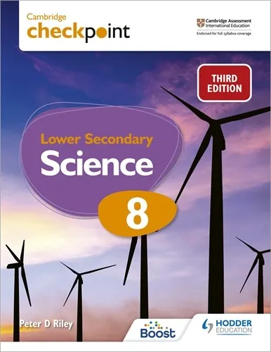 CAMBRIDGE CHECKPOINT LOWER SECONDARY SCIENCE STUDENT'S BOOK 8-DIGITAL